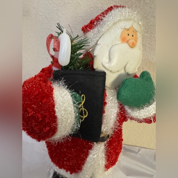 Vtg 1998 Jingle Bell Rock Santa Claus Animated Dancing Musical - Picture 4 of 6